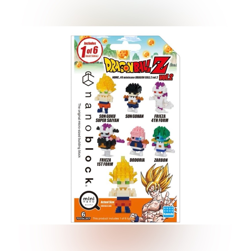Nanoblock Dragon Ball Z Series 2 2.1-Inch Mystery Pack